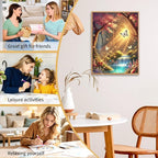 Landscape Diamond Art Kits for Adults Beginners 12x16 in, DIY Craft Gift | - Image 8