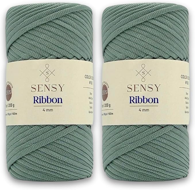 2 Skeins of Sensy Premium 4mm by SSENSY