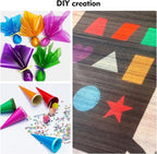 CdbC Colored Cellophane Sheets Colored Cellophane Transparent Gift Packaging 120 - Image 4