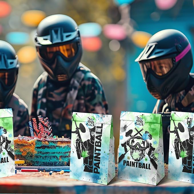 Paintball Party Favor Bags Paintball Goodie Bags Paintball Party Favors - Image 6