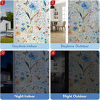 ADD.HERES Window Privacy Film, Stained Glass Decorative Static Cling, Removable - Image 5