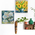 Falling in Art 2 Pack 6x6 Gallery Unfinished Wooden Canvas Panels | Birch Wood - Image 8