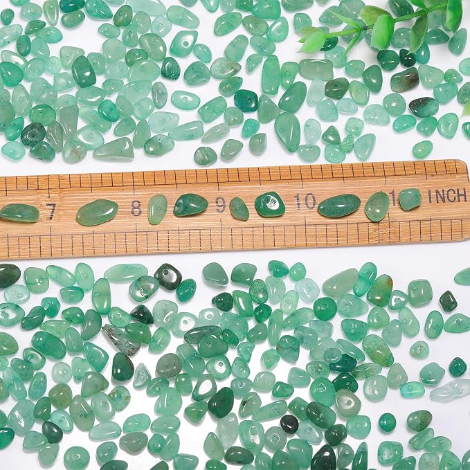 400pcs Natural Chip Stone Beads - Image 2