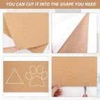 8 PCS Self Adhesive Cork Sheets, 11.8 x 8.3 Inch 1mm Thick Cork Backing Sheets - Image 4