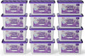 W&E Choice Moisture Absorbers with Lavender Scent, Portable Dehumidifier for Closet & Bathrooms, Kitchen, Humidity Absorber Odor Eliminator Absorber, 12Pack
