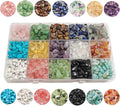 GangGangHao 1888 Pcs Natural Chip Stone Beads About 500g Irregular Gemstones by GorgGorho