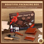 CBHGFEA 51-Piece Leather Working Kit: CBHGFEA Craft Tools Set - Image 7