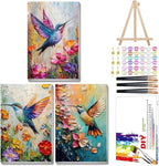 Mandun 3 Pack Paint by Numbers Kit by MANDUN