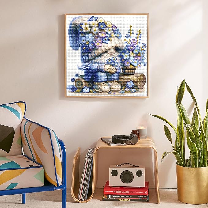 Offito Gnome Diamond Art Kits for Adults, 5D Gnome Diamond Painting Kits for - Image 3