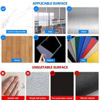 3M Double Sided Tape 2"×32.8Ft 1 Pack 9448A Double Coated Tissue Tape | Strong - Image 5