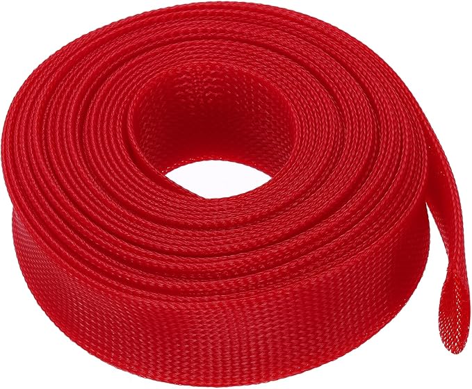 uxcell Expandable Sleeving, 1 1/2-inch 25ft Cable Sleeve by uxcell