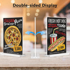 MaxGear Acrylic Sign Holder 8.5" x 11" Double Sided Menu Holder, 10 Pack | - Image 3