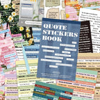 PRSTINCOL 2346PCS Quote Stickers, 48 Sheets Scrapbook Supplies Kit Word Stickers - Image 7