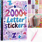 Tmtains 2000+ Pcs Letter Stickers by Tmtains