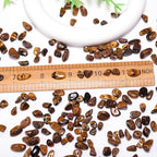 200 Pcs Crystal Chip Beads for Jewelry Making 5-8mm Tiger Eye | Natural Chip - Image 3