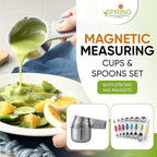 Spring Chef 15 Magnetic Measuring Cups & Spoons Set - Image 3