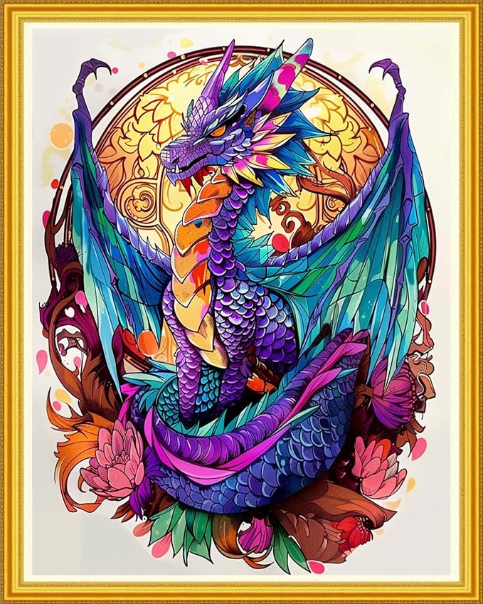 Magxvouy Cross Stitch Kits Stamped Full Range of Embroidery Kits, Cross Stitch by MagxvouyCrossStitchKits