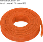 uxcell Expandable Sleeving, 1 1/4-inch 25ft Cable Sleeve - Image 3