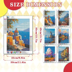 Leatrice 6 Pack Landscape Diamond Painting Kits - Image 2