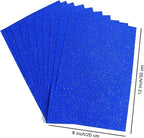 10 Sheets Glitter Paper Sheet for Crafts, A4 Cardstock Self-adhesive Paper for - Image 8