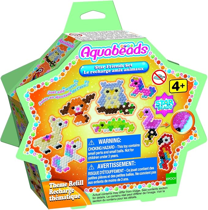 Aquabeads Arts & Crafts Star Friends Theme Bead Refill by Aquabeads