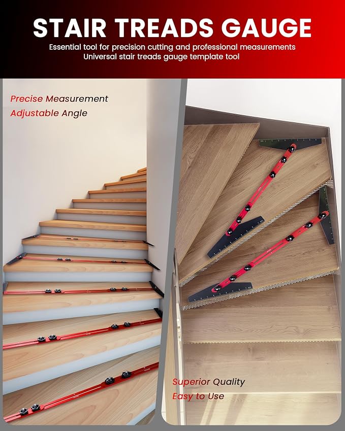 TANYO Stair Tread Template Tool, Adjustable - Image 5