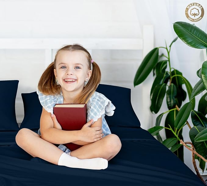 400 Thread Count 100% American Grown Cotton Flat Sheet - Image 8
