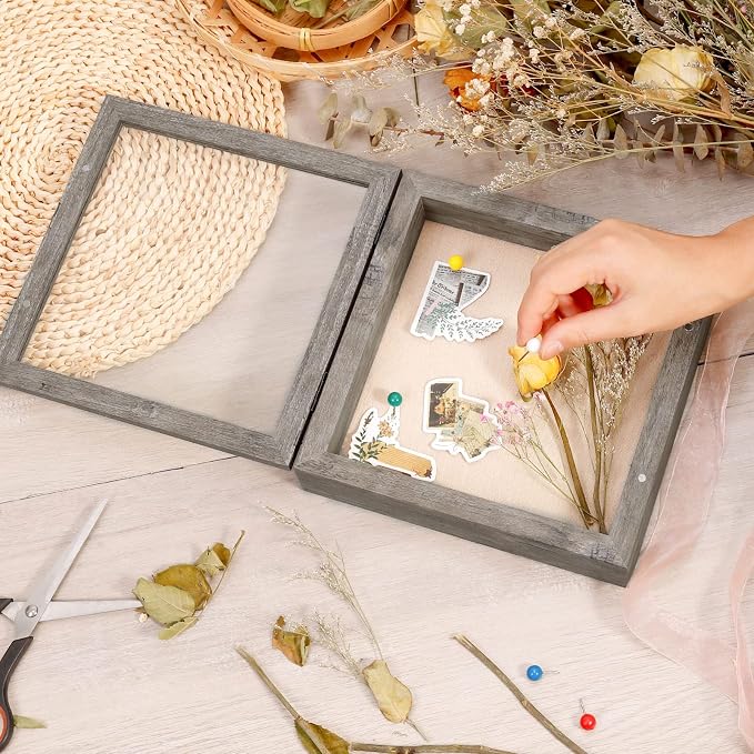 8x8 Shadow Box Frame with Linen Back - Image 5