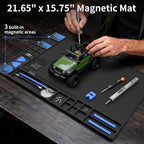 STREBITO Soldering Mat Large, Repair Mat Heat Resistant 932°F, Silicone Work - Image 4