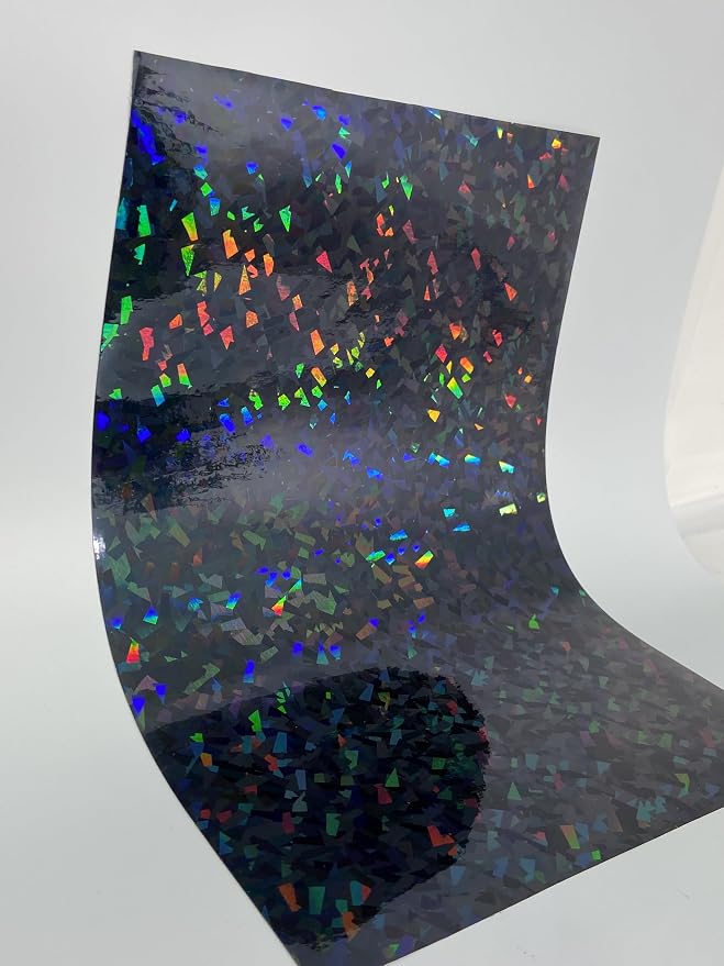 Holographic Crystal Sign Vinyl, HOLOCRYSTAL self-Adhesive Plastic - Image 2