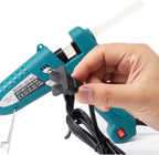 Hot Glue Gun and Sticks Set 100W, Full Size, Anti Scalding Design | Faux - Image 2