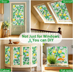 SOMWISE Rainbow Window Privacy Film, Heat Control, UV Blocking, Anti-Glare - Image 6
