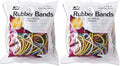 Charles Leonard Rubber Bands, 1 3/8 Ounce Bags by CharlesLeonard