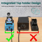 YIHUA 939-II Wood Burning Kit Station Pyrography Pen 250~750℃/482~1382℉ - Image 2