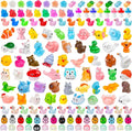 200 Pcs Mini Patio Miniatures Figurines Colorful Mini Resin Figures in Bulk by ywevyezc