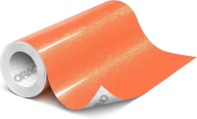 ORACAL 851 Cast Blooming Coral Metallic Sparkle Glitter Craft Film Premium by Orafol