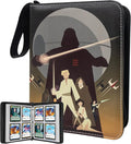 Card Binder for Trading Cards, 4 Pocket by WESTTUNE