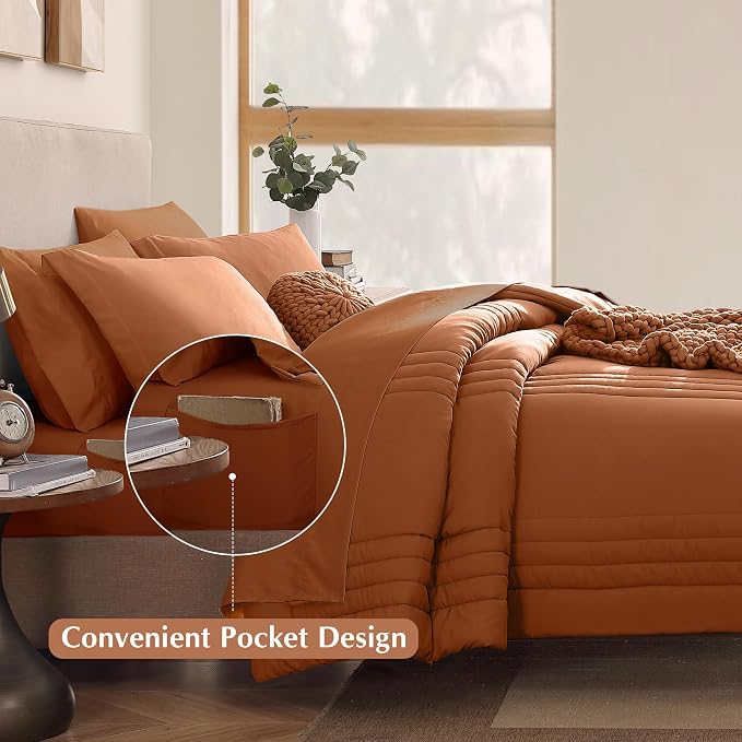 Monbix Oversized Queen Comforter Set - Image 4