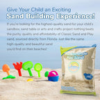 Classic Sand and Play Sand for Sandbox, and Outdoor Use, 20 lb. Bag, Wet Castle - Image 4