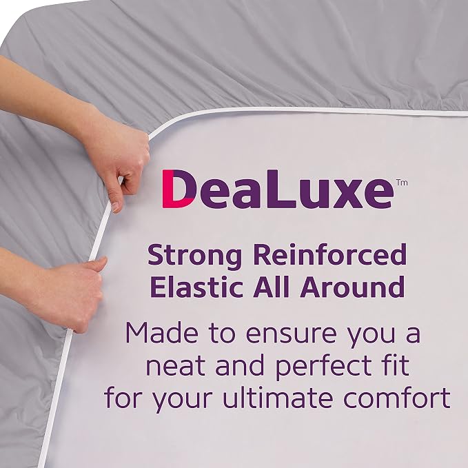 Deep Pocket Full Size Fitted Sheet 21' Full Size Deep Pocket Sheet Perfectly - Image 4