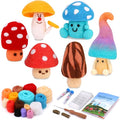 UOOU Needle Felting Kit, Mushroom Needle Felting Beginners Kit, Needle Felting by UOOU