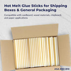 ASA Industrial Hot Glue Sticks 5/8" x 10" – High Temp Adhesive - Image 3