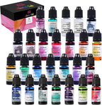 LET'S RESIN Concentrated Alcohol Ink Set, 26 Vibrant Colors | Alcohol-Based by LETSRESIN