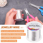 22 Gauge Jewelry Wire, Anezus Craft Wire Tarnish Resistant Copper Beading Wire - Image 4