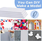 Frienda 12 Pcs Foam Board Bulk XPS Foam Sheet Panel - Image 7