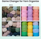 Cordless Yarn Winder, 2H Running Time Rechargeable Electric Yarn Cake Winder - Image 8