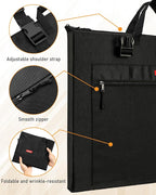 Nicpro Light Weight Art Portfolio Bag, 18x 24 Inches Waterproof Art Portfolio - Image 4
