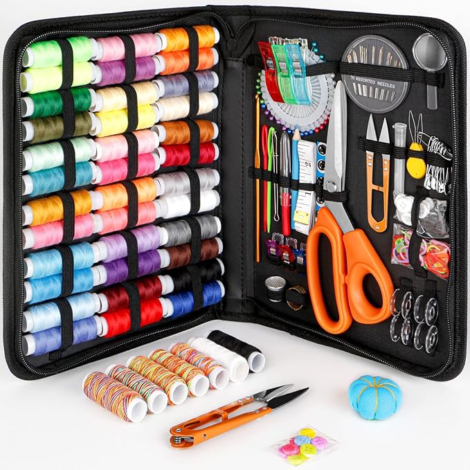 Sewing Kit for Adults, Maxfanay Needle and Thread Kit for Sewing, Professional by Unknown