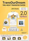 TransOurDream Heat Iron on Transfer Paper by TransOurDream