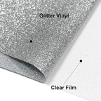 Efuncro- 10 Pack Glitter HTV 12'' x 10'' Heat Transfer Vinyl Bundle, Iron on - Image 3